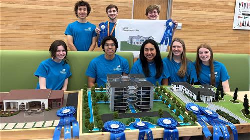  Architectural Design Students Bring Home Awards from State Competition
